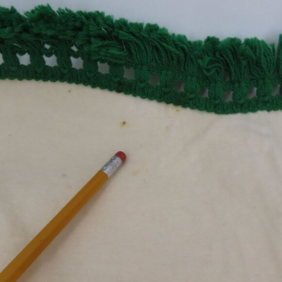 Edna Looney Handmade Felt Tree Skirt Jeweled Bells Christmas Holiday Finished - Picture 4 of 10